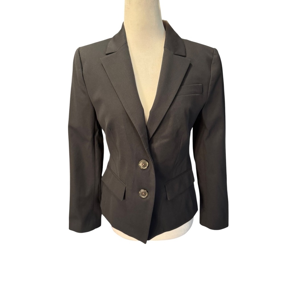 J.Crew Women's Shrunken-fit Blazer In Bi-stretch Cotton Blend CI624 Size 0 NEW